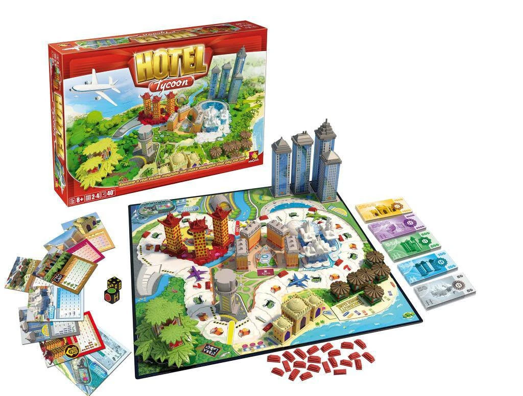 Asmodee Hotel Tycoon Board Games 2 Asmodee Hotel Tycoon Board Games