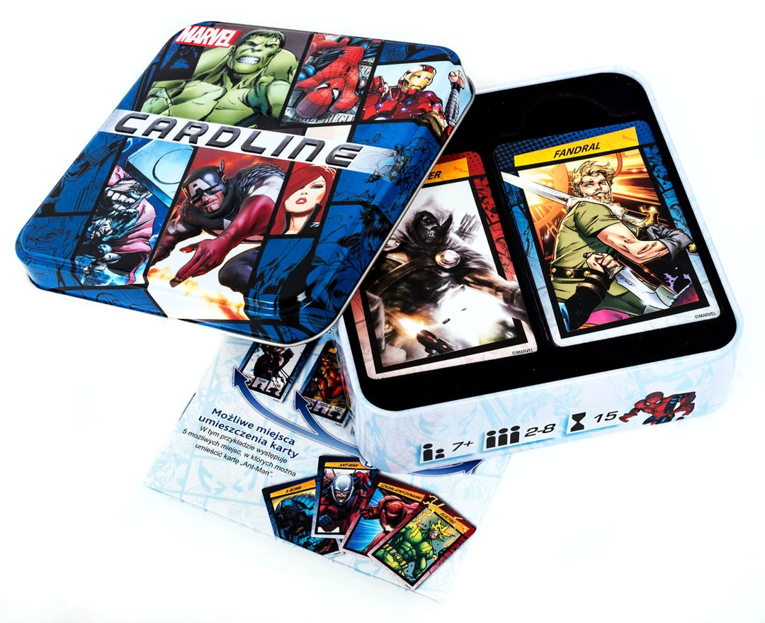REBEL.pl Cardline: Marvel (Polish Import) Board Games 4 REBEL.pl Cardline: Marvel (Polish Import) Board Games