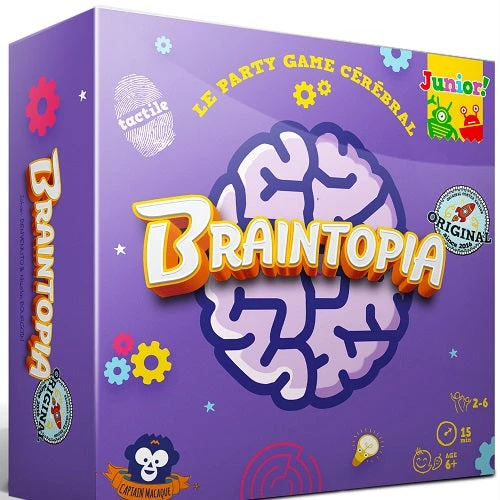 Captain Macaque Board Games Braintopia Junior 1 Captain Macaque Board Games Braintopia Junior