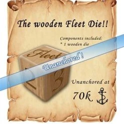 Eagle-Gryphon Games Fleet - Wooden Fleet Die Board Games