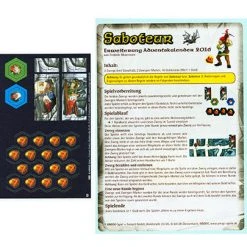 AMIGO Saboteur: Brettspiel Adventskalender 2016 Promo (German Import)