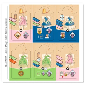 Eagle-Gryphon Games Rococo: Deluxe Edition - Expert Tailors Expansion Board Games 1 Eagle-Gryphon Games Rococo: Deluxe Edition - Expert Tailors Expansion Board Games