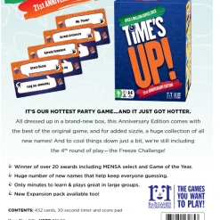 R&R Games Time's Up! (21st Anniversary Edition) Board Games