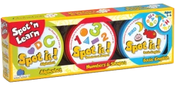 Blue Orange Games Spot It! Junior Spot’n Learn 3 Pack Board Games