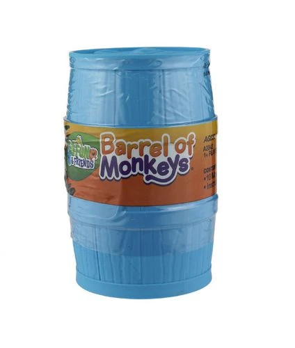 Hasbro Board Games Barrel Of Monkeys (Blue) 1 Hasbro Board Games Barrel Of Monkeys (Blue)