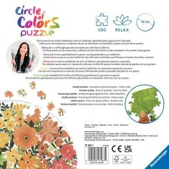 Puzzle - Ravensburger - Circle Of Colors - Flowers (500 Pieces) May 16-22, 2022