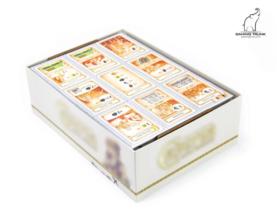 Gaming Trunk - Cave Organizer For Caverna (Walnut) 10 Gaming Trunk - Cave Organizer For Caverna (Walnut)