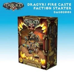 CMON Limited Dark Age: Dragyri Fire Caste - Faction Starter