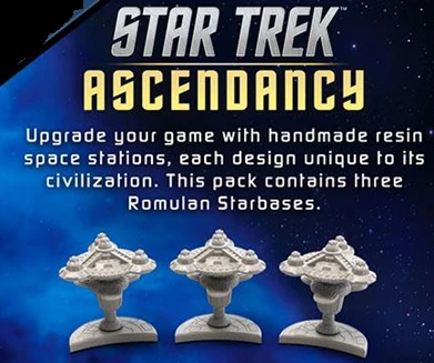 Gale Force Nine Board Games Star Trek: Ascendancy - Romulan Starbases 1 Gale Force Nine Board Games Star Trek: Ascendancy - Romulan Starbases