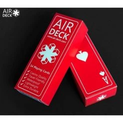 TipTop Things Air Deck Playing Cards - Minimal Red Board Games