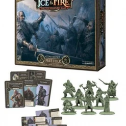 CMON Limited Board Games A Song Of Ice & Fire: Tabletop Miniatures Game - Free Folk Starter Set