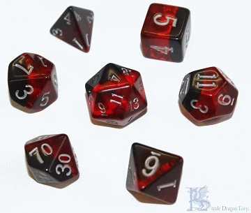 Little Dragon Corp Birthday Dice - January Garnet 1 Little Dragon Corp Birthday Dice - January Garnet