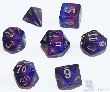 Little Dragon Corp Birthday Dice - December Tanzanite 1 Little Dragon Corp Birthday Dice - December Tanzanite