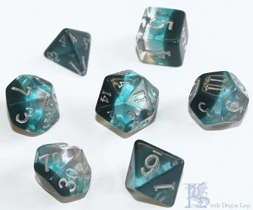 Little Dragon Corp Birthday Dice - December Zircon 1 Little Dragon Corp Birthday Dice - December Zircon