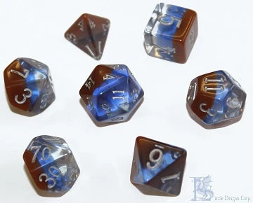 Little Dragon Corp Birthday Dice - October Opal 1 Little Dragon Corp Birthday Dice - October Opal