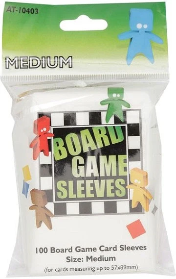 Accessories Arcane Tinmen - Board Game Sleeves: Medium (100) 1 Accessories Arcane Tinmen - Board Game Sleeves: Medium (100)