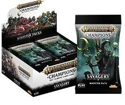 Games Workshop Board Games Warhammer: Age Of Sigmar Champions Savagery - Booster Box