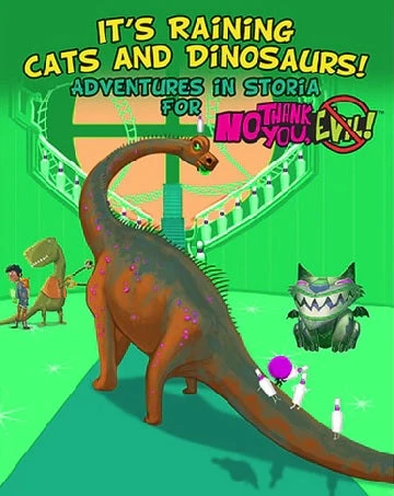 Monte Cook Games No Thank You, Evil!: It's Raining Cats And Dinosaurs 1 Monte Cook Games No Thank You, Evil!: It's Raining Cats And Dinosaurs