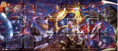 Upper Deck Entertainment Legendary: Thanos Vs Avengers Playmat Co-operative Play Games 1 Upper Deck Entertainment Legendary: Thanos Vs Avengers Playmat Co-operative Play Games