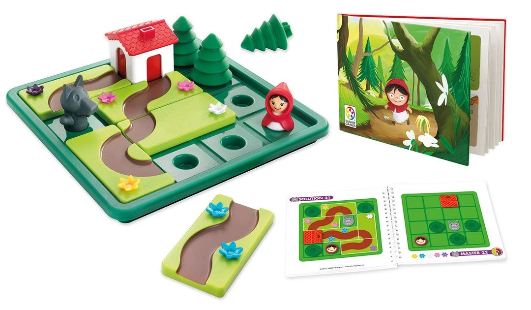 Board Games Smart Games: Little Red Riding Hood 3 Board Games Smart Games: Little Red Riding Hood