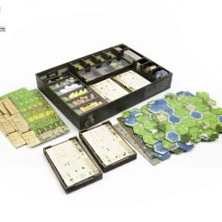 Gaming Trunk - Caledonia Organizer For Clans Of Caledonia™ Revision 2 (Natural Unstained)