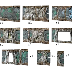 Battle Systems Ltd Battle Systems Scifi Terrain Trader Encampment Core Set (Import) 16 Battle Systems Ltd Battle Systems Scifi Terrain Trader Encampment Core Set (Import)