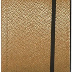 Legion Supplies Accessories 4-Pocket Dragonhide Sideloading Binder: Gold