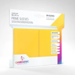 Jun 20-26, 2022 Gamegenic - Prime Sleeves - Yellow (100ct)