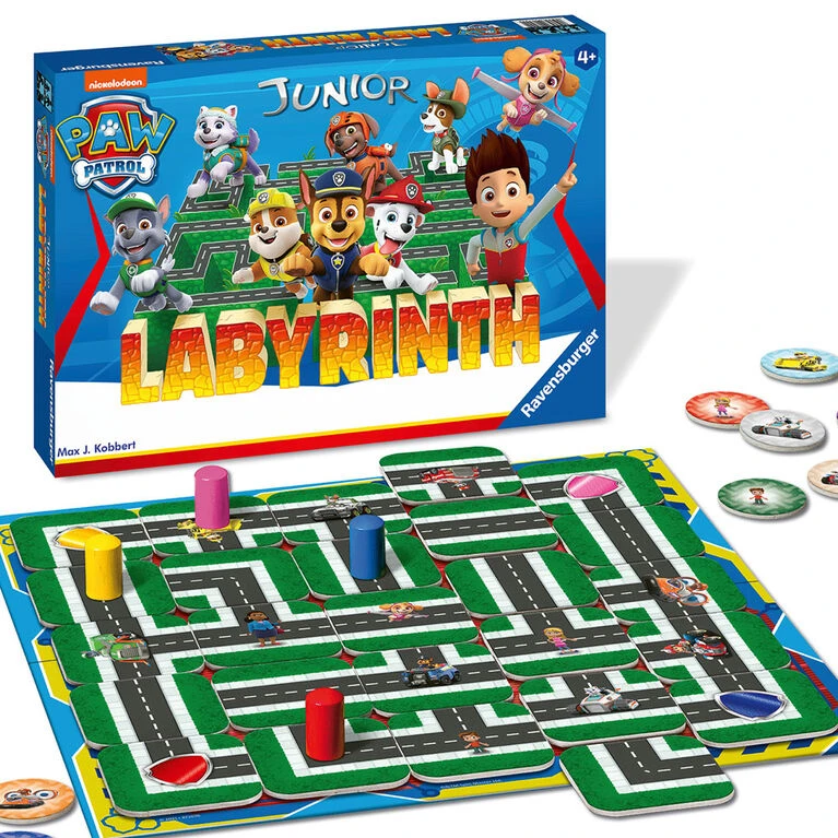 Ravensburger Board Games Paw Patrol Junior Labyrinth - The Moving Maze Game 1 Ravensburger Board Games Paw Patrol Junior Labyrinth - The Moving Maze Game