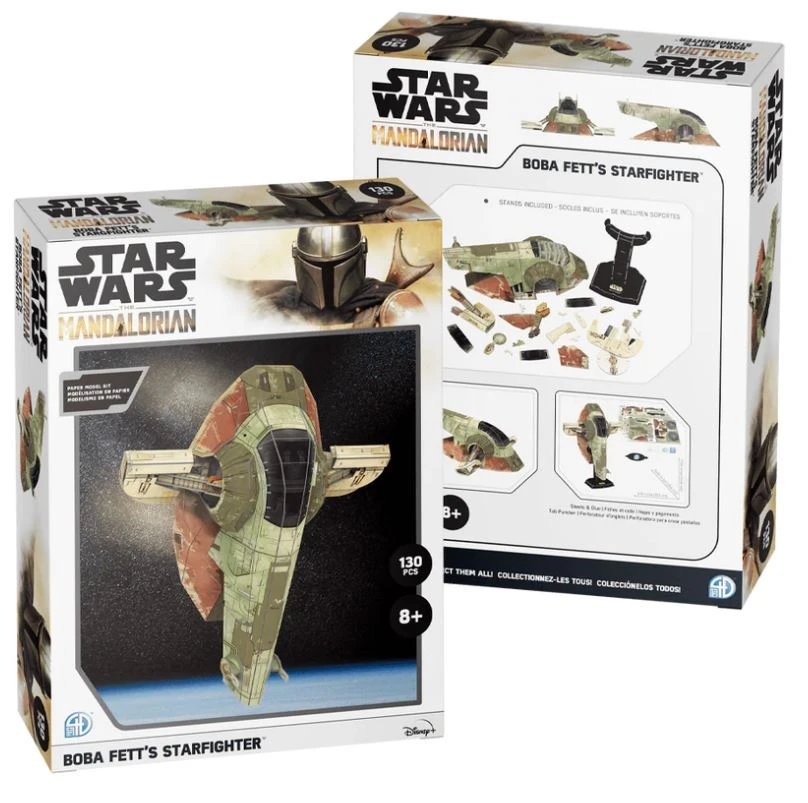 4D Puzz Accessories 3D Puzzle: Star Wars: The Mandalorian: Boba Fett's Starfighter 1 4D Puzz Accessories 3D Puzzle: Star Wars: The Mandalorian: Boba Fett's Starfighter
