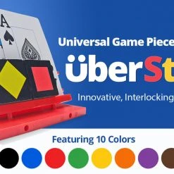 Jun 27-Jul 3, 2022 UberStax Universal Game Piece Holders (Black)
