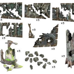 Battle Systems Ltd Battle Systems Scifi Terrain Trader Encampment Core Set (Import) 15 Battle Systems Ltd Battle Systems Scifi Terrain Trader Encampment Core Set (Import)