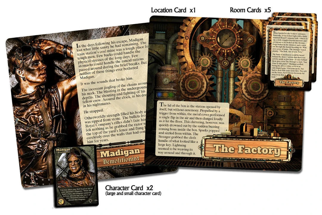 Chip Theory Games Triplock: The Factory Solo Pack Board Games 2 Chip Theory Games Triplock: The Factory Solo Pack Board Games