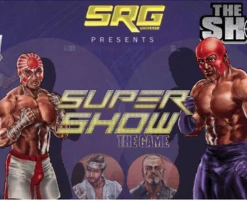SRG Universe Board Games The Supershow - Rising Sun Vs Big Shot