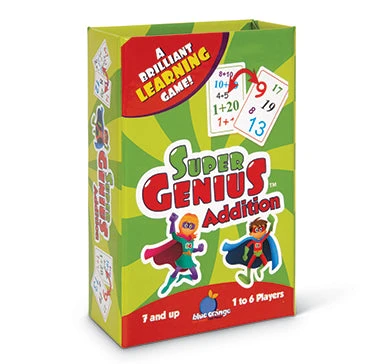 Blue Orange Games Super Genius: Addition Board Games 1 Blue Orange Games Super Genius: Addition Board Games