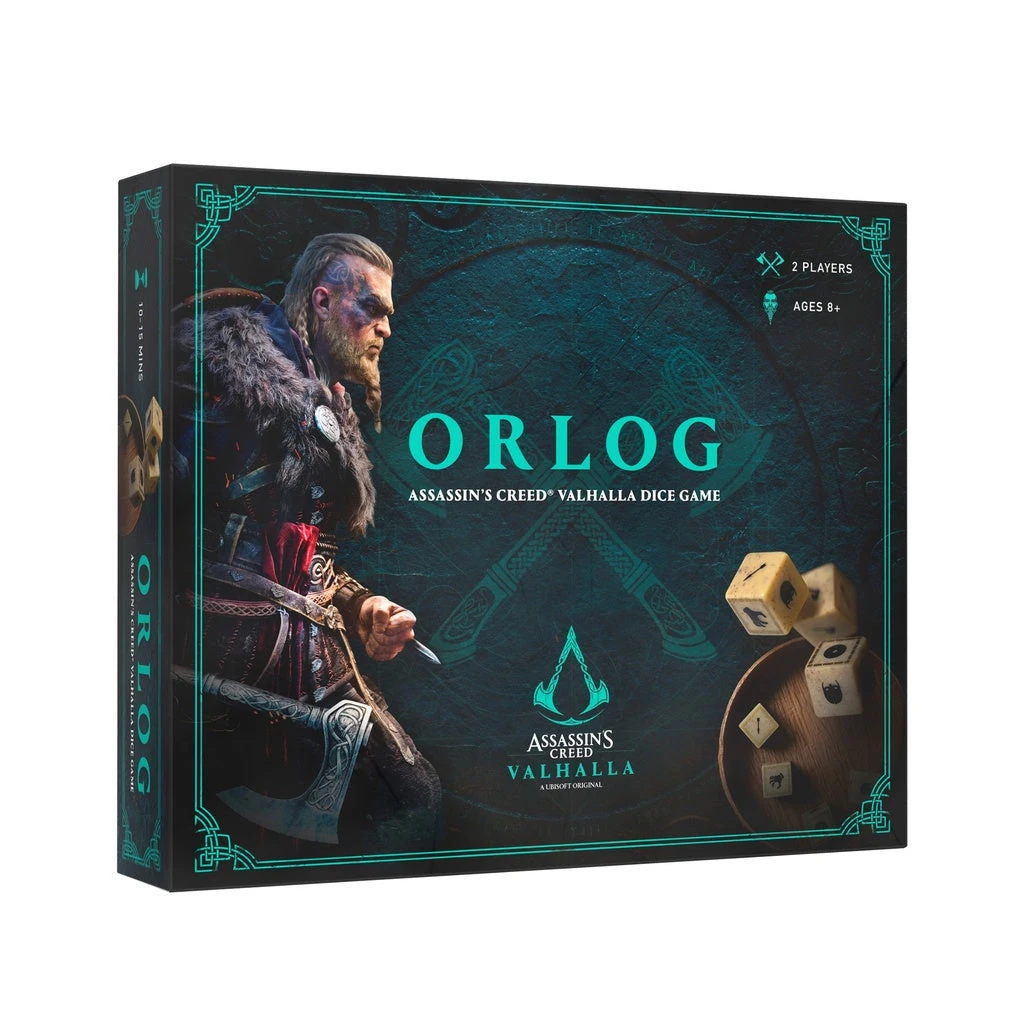 Ubisoft Montreal Assassin's Creed: Valhalla Orlog Dice Game (Standard Edition) Board Games 1 Ubisoft Montreal Assassin's Creed: Valhalla Orlog Dice Game (Standard Edition) Board Games