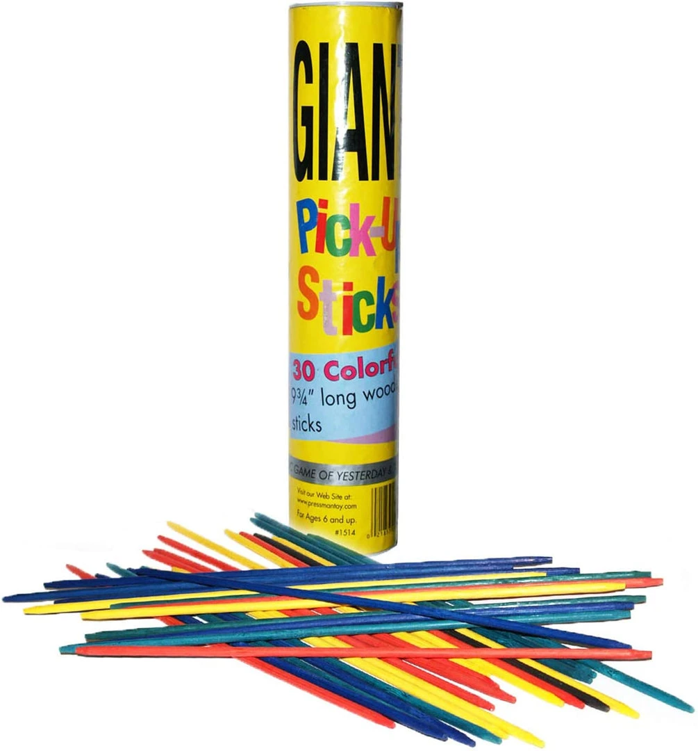 Pressman Toy Corp. Giant Pickup Sticks 1 Pressman Toy Corp. Giant Pickup Sticks