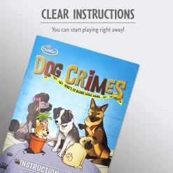 ThinkFun Board Games Dog Crimes