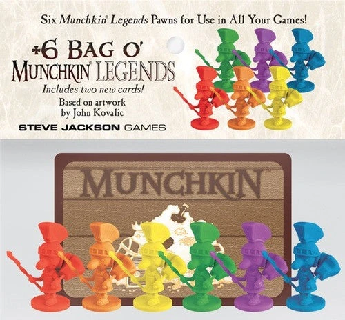 Steve Jackson Games Board Games '+6 Bag O' Munchkin Legends 1 Steve Jackson Games Board Games '+6 Bag O' Munchkin Legends