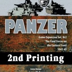 GMT Games Board Games Panzer: Game Expansion Set, Nr 2 – The Final Forces On The Eastern Front 1941-45 (2nd Printing)
