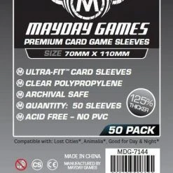 Mayday Games Mayday Sleeves - Magnum Ultra-Fit "Lost Cities" Card Sleeves (50 Pack Premium Protection)