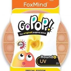 FoxMind Best Selling Children Games Go Pop! Roundo Special Edition 21: Peach/Pink UV