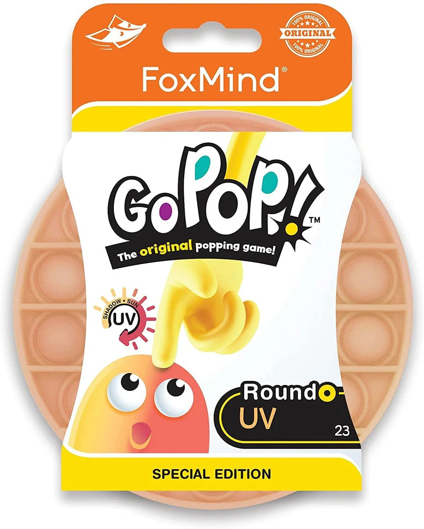 FoxMind Best Selling Children Games Go Pop! Roundo Special Edition 21: Peach/Pink UV 1 FoxMind Best Selling Children Games Go Pop! Roundo Special Edition 21: Peach/Pink UV