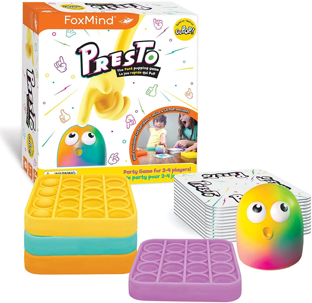 FoxMind Go Pop! Presto Best Selling Children Games 2 FoxMind Go Pop! Presto Best Selling Children Games