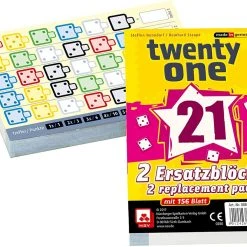 Nürnberger-Spielkarten-Verlag Twenty One - Score Pad (German Import) Board Games