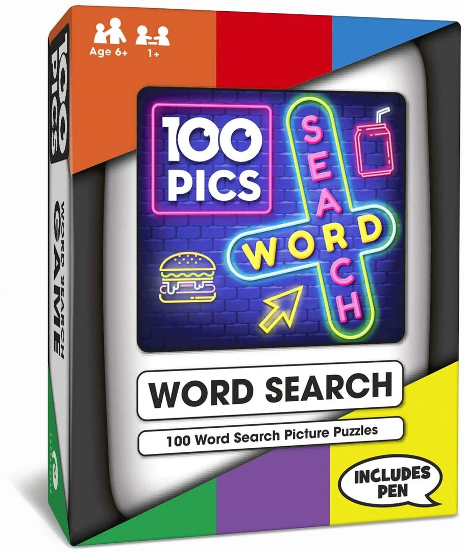 Poptacular 100 PICS - Word Search Board Games 1 Poptacular 100 PICS - Word Search Board Games