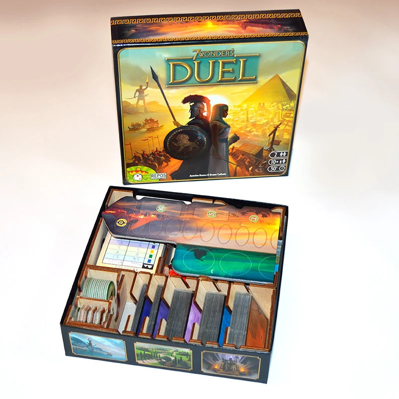 Laserox - Dueling Wonders (Compatible With 7 Wonders: Duel And The Pantheon Expansion) Import Games 1 Laserox - Dueling Wonders (Compatible With 7 Wonders: Duel And The Pantheon Expansion) Import Games