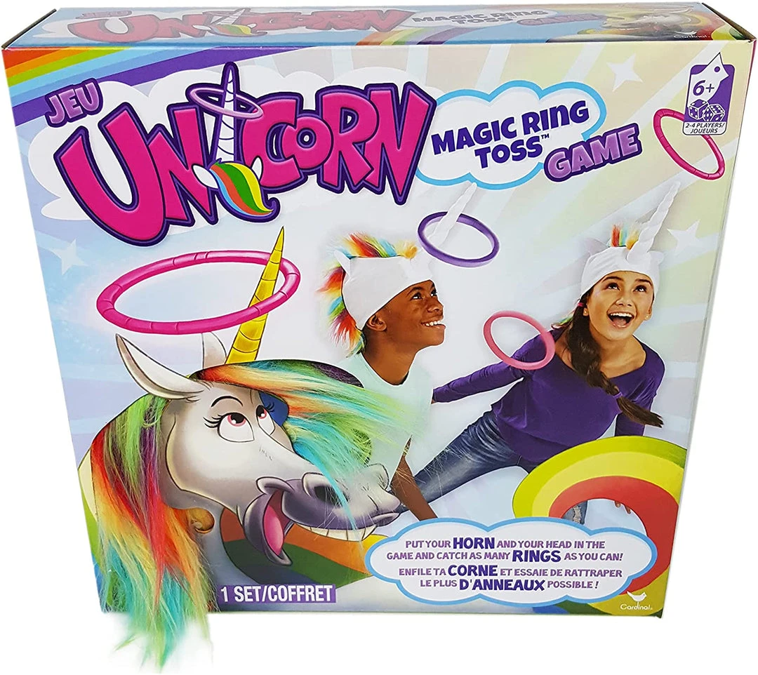 Spin Master Ltd. Unicorn Magic Ring Toss Game Board Games 1 Spin Master Ltd. Unicorn Magic Ring Toss Game Board Games