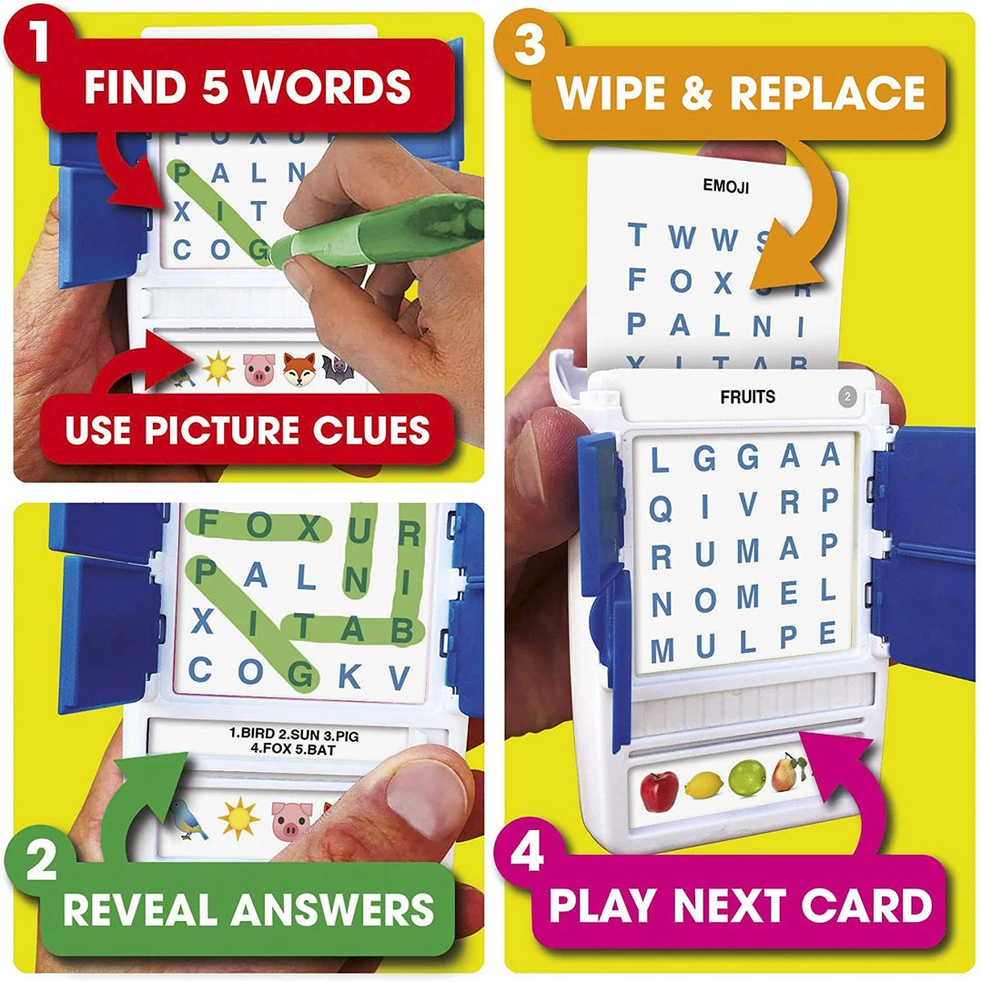 Poptacular 100 PICS - Word Search Board Games 2 Poptacular 100 PICS - Word Search Board Games