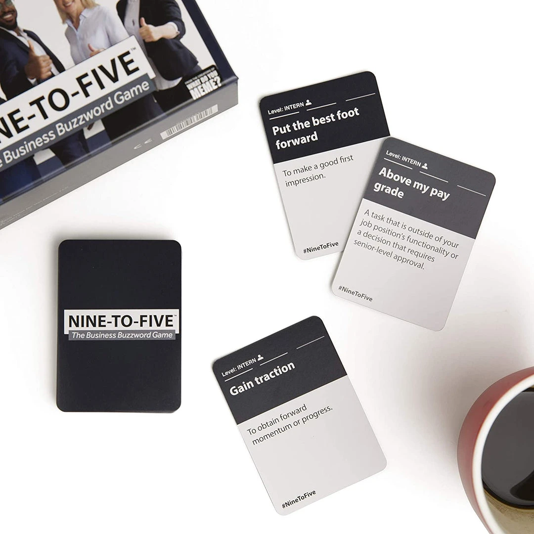 What Do You Meme LLC Board Games Nine To Five: The Business Buzzword 2 What Do You Meme LLC Board Games Nine To Five: The Business Buzzword